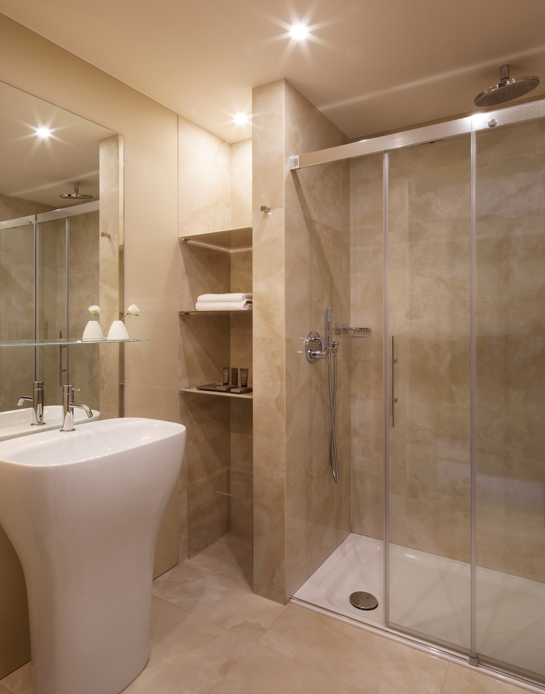 bagno camera comfort hotel desenzano