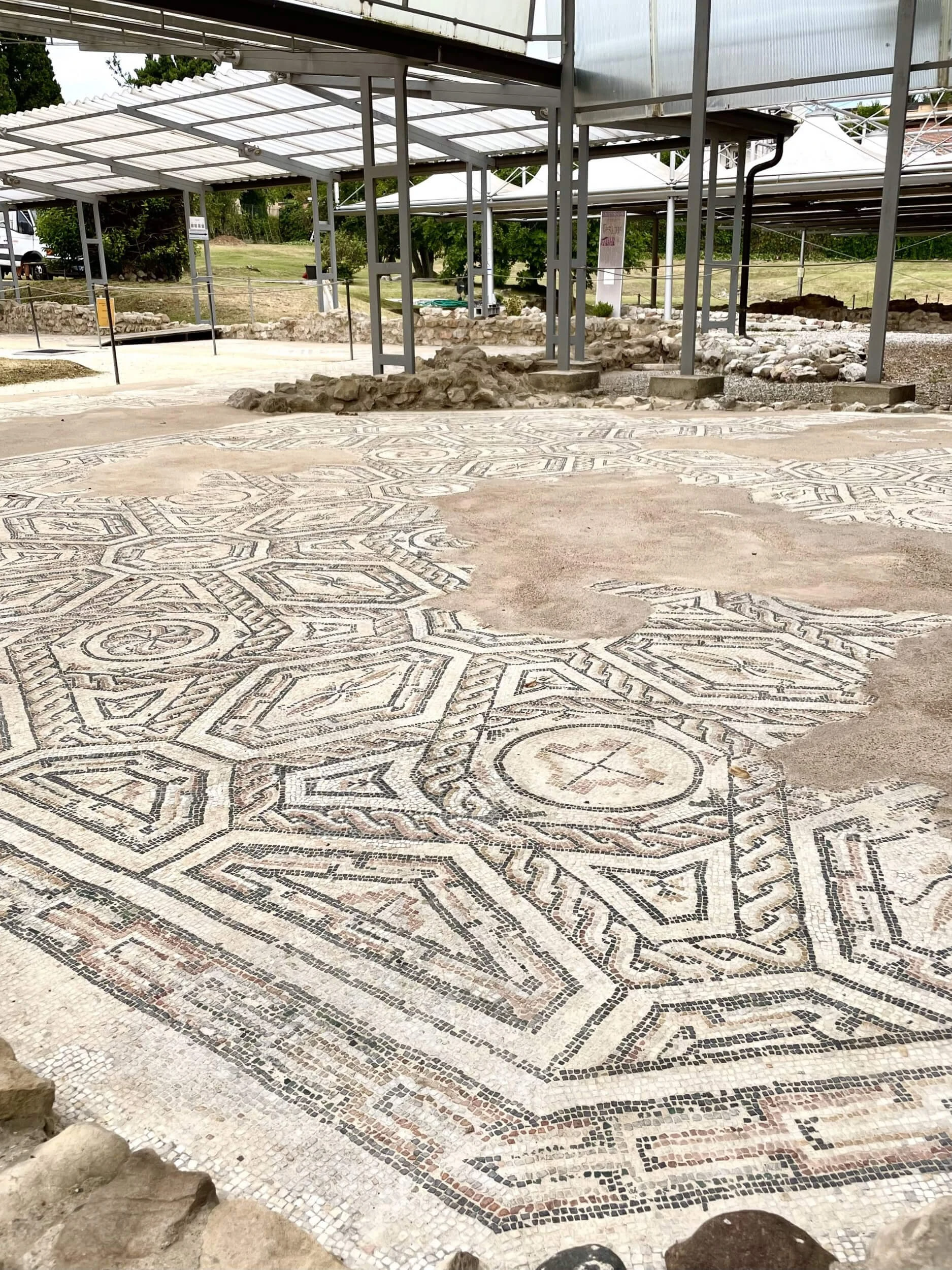 mosaici villa romana desenzano del garda