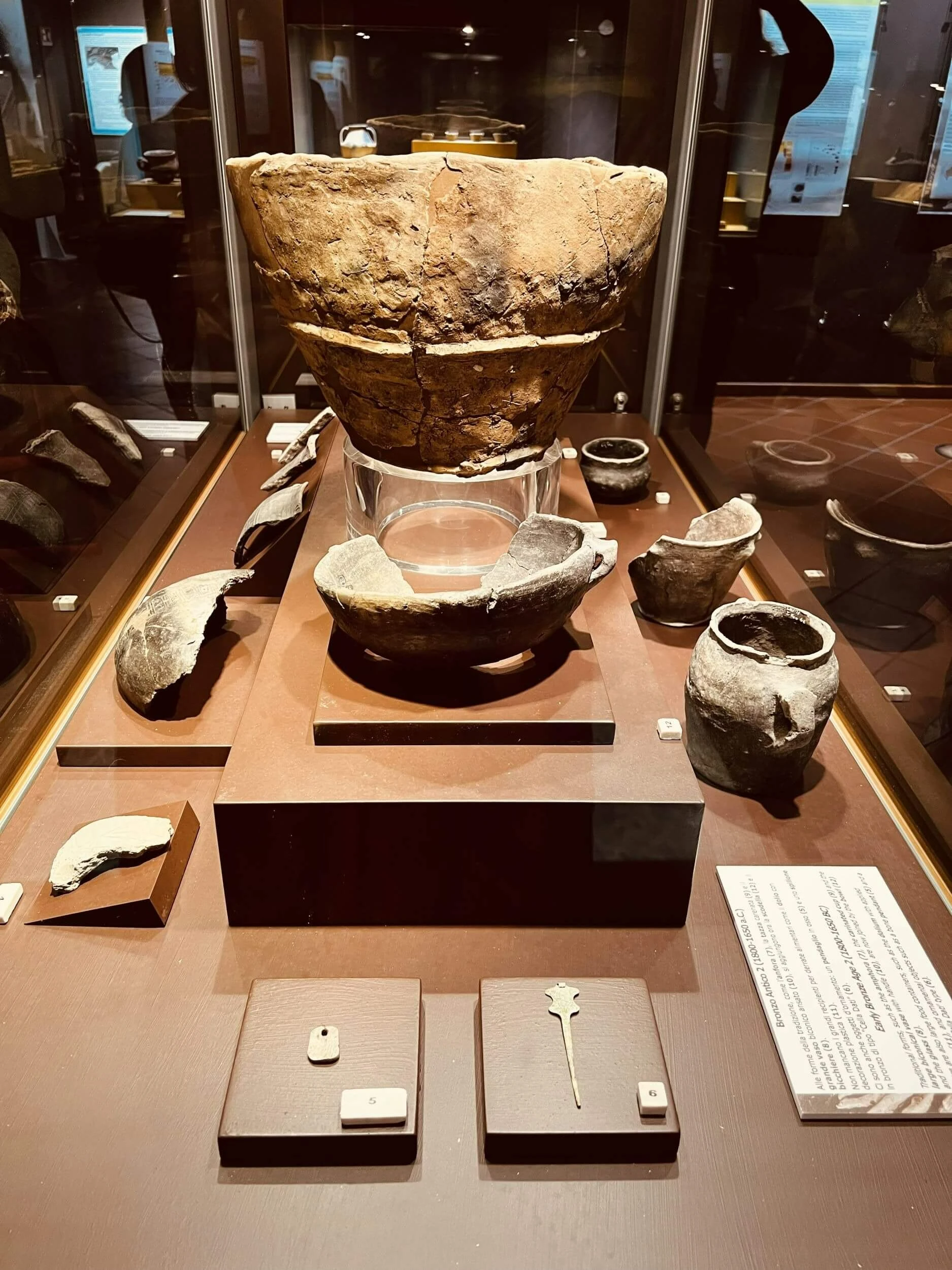 reperti eta del bronzo museo rambotti desenzano