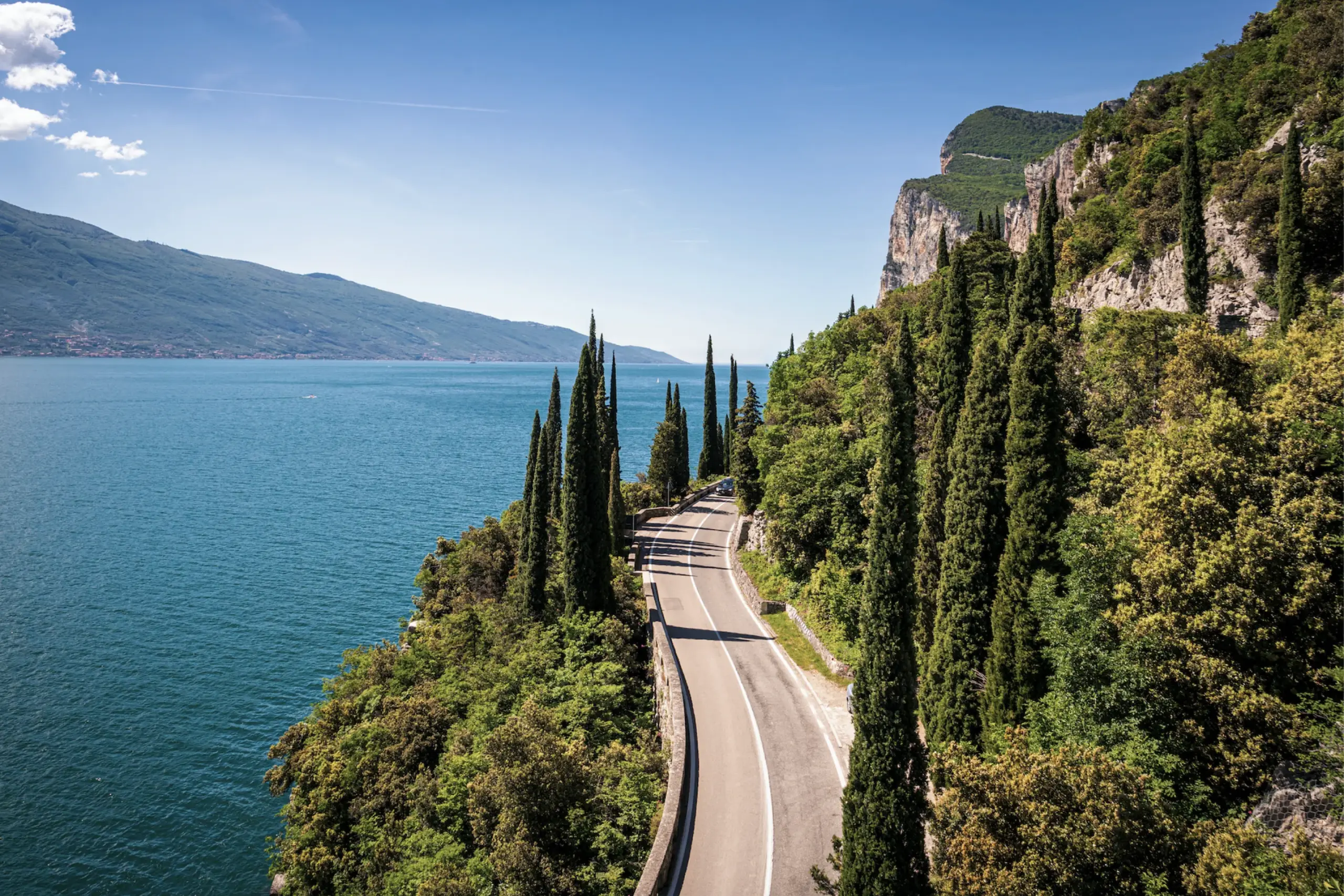 strada panoramica lago di garda